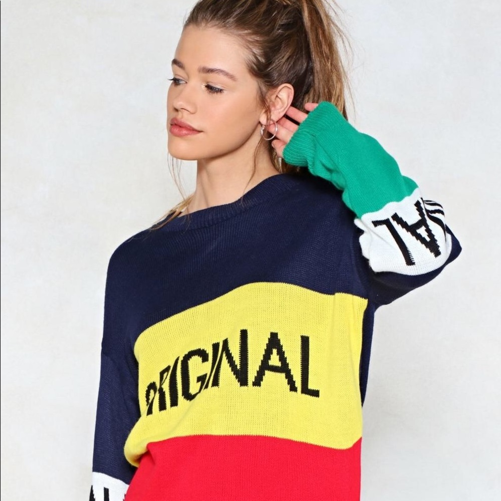 NEW Original Babe Sweater